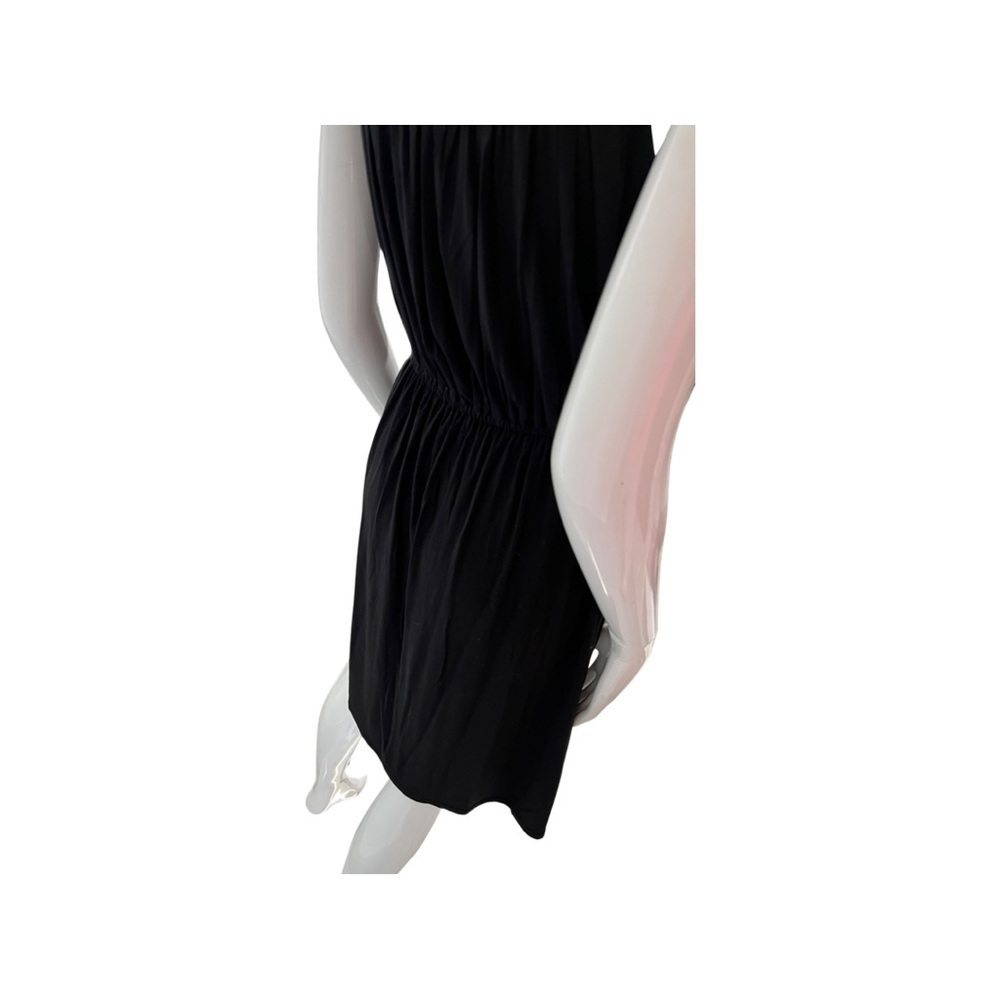 LOFT BLACK DRESS MIDI - Picture 4 of 6